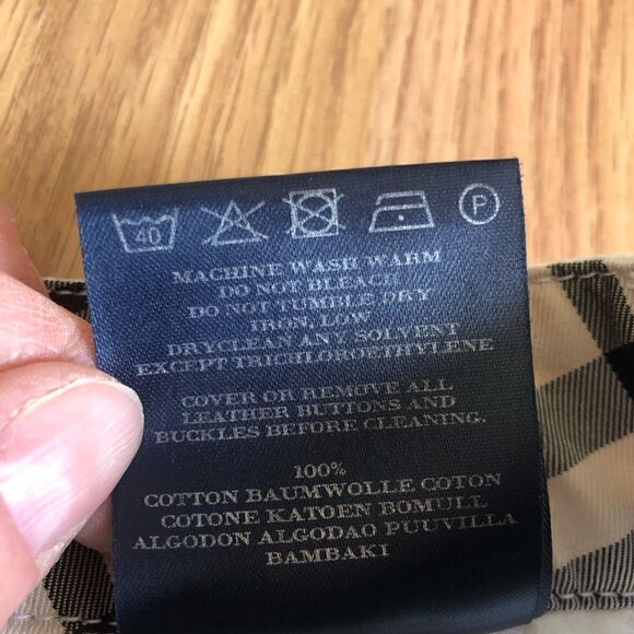 Burberry London White Cotton Trouser Pants Wide Leg Made in Italy - Picture 7 of 13